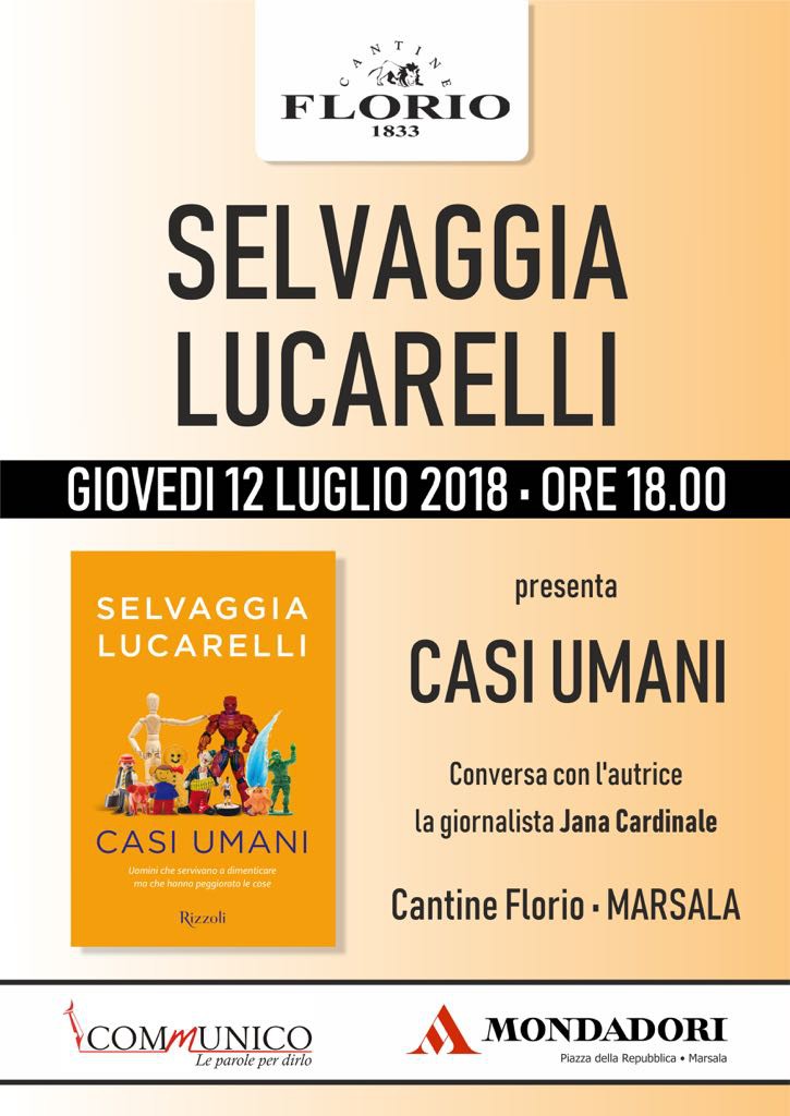 Marsala, Cantine Florio: Selvaggia Lucarelli presenta il suo nuovo libro -  Marsala Live